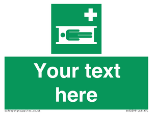 Custom Stretcher Sign